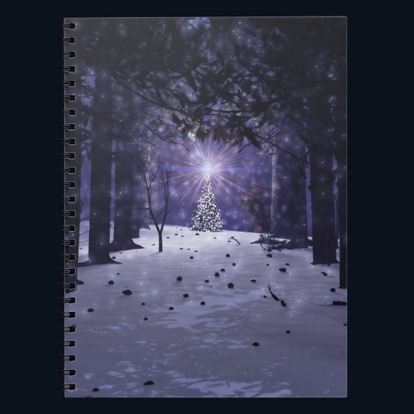 Christmas in the Pines Notebook