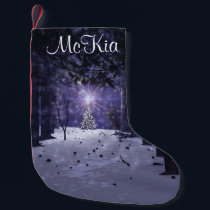 Christmas in the Pines Stocking