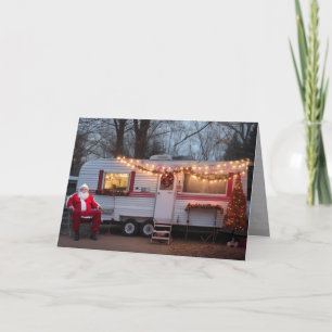 Christmas in the Trailer Park greeting card