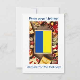 Christmas in Ukraine, Christmas card