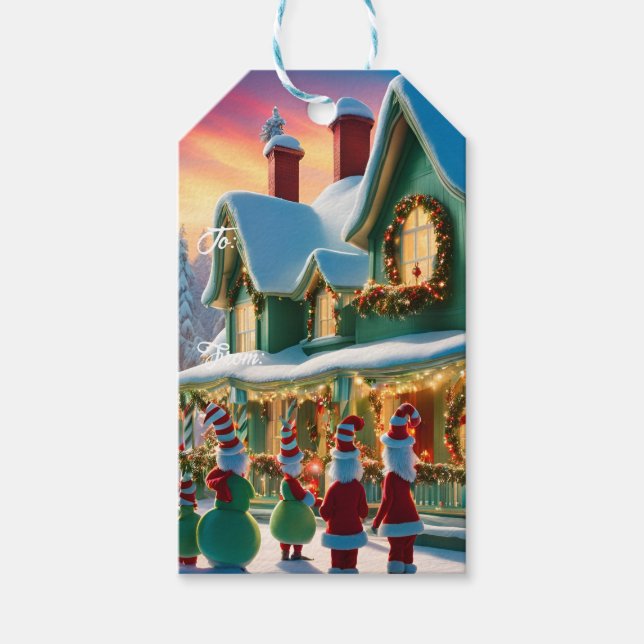 Christmas in Whoville-Inspired  Gift Tags (Front)