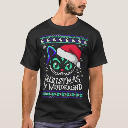 Christmas in wonderland ugly christmas sweater