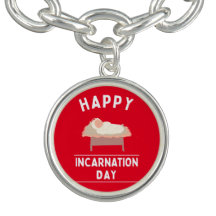 Christmas Incarnation Day Charm Bracelet