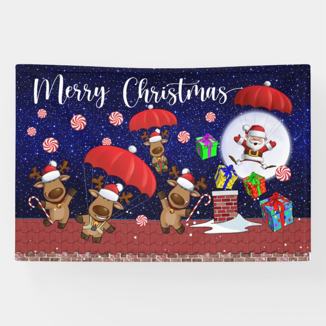Christmas Indoor or Outdoor Banner (Horizontal)