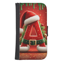 Christmas Initial A For Holiday Gifts