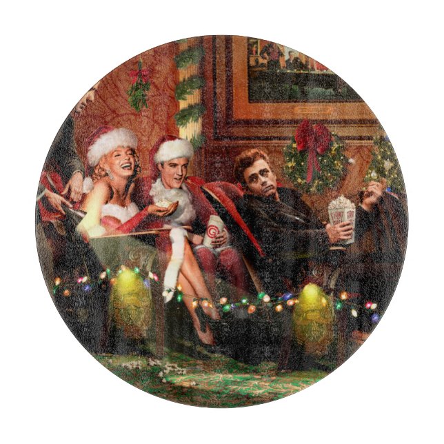 Christmas Interlude Cutting Board (Front)