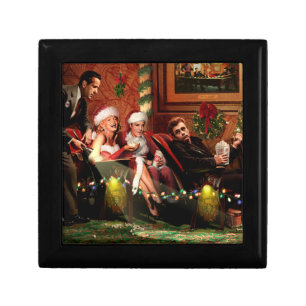 Christmas Interlude Jewelry Box