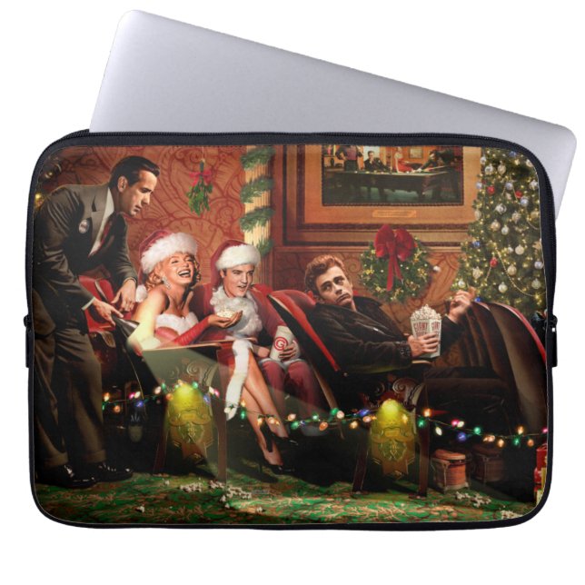 Christmas Interlude Laptop Sleeve (Front)