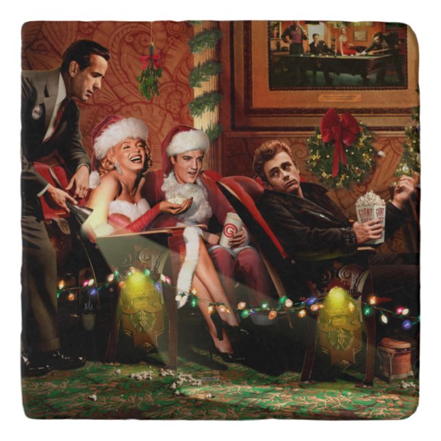 Christmas Interlude Trivet (Front)