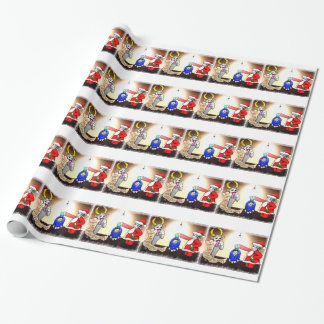 Christmas Interrogation Wrapping Paper