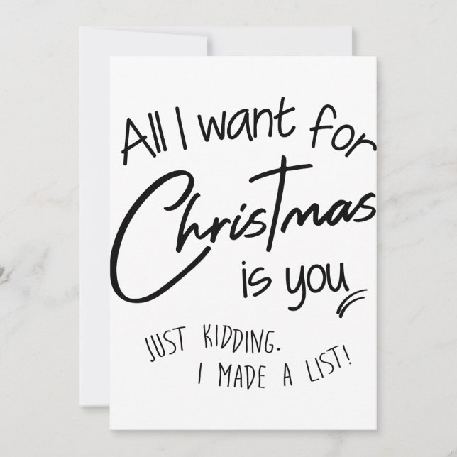 Christmas Invitation (Front)