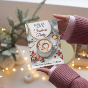 Christmas Invitation Hygge Scandinavian Style