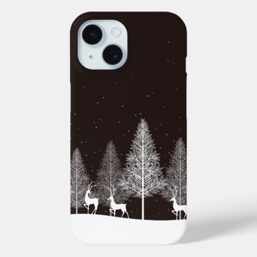 Christmas iPhone 15 case