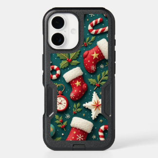Christmas iPhone 16 Otterbox Case