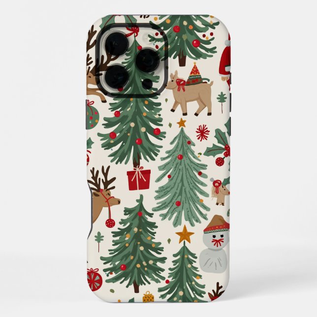 christmas iphone 16 pro max case (Back)