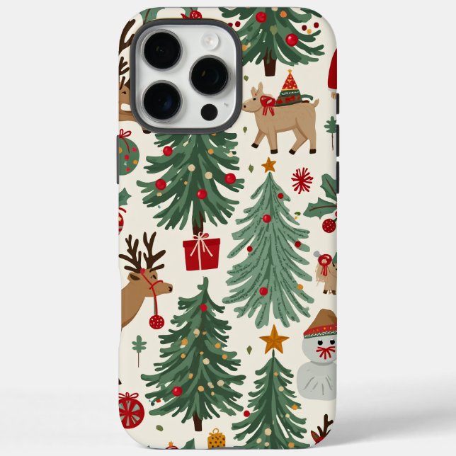  christmas iphone 16 pro max case (Back)