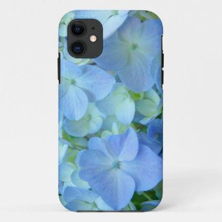 Christmas iPhone 5 phone cases Blue Hydrangeas