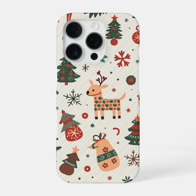  Christmas Iphone Case (Back)