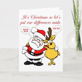Christmas is a time for reconciliation card
