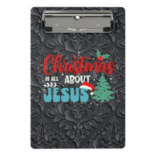 Christmas Is All About Jesus-43687 Mini Clipboard
