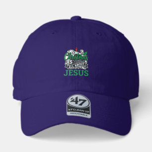 Christmas Is All About Jesus Design 47 Brand Hat