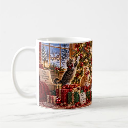 Christmas Is Better with Cats Mug