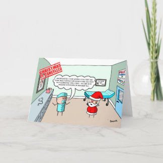 Christmas is Canceled - Santa Fails Lateral Flow Holiday Card