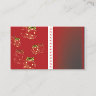 Christmas is coming Business Card