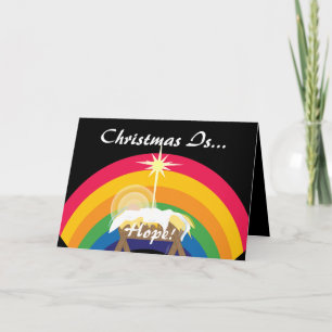 Christmas Is Hope!-Customize Holiday Card