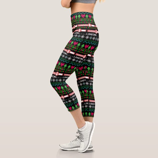 🎁NEW Rockin Around SMALL Gingerbread Ugly Christmas Sweater Leggings SHIPS  FREE | eBay