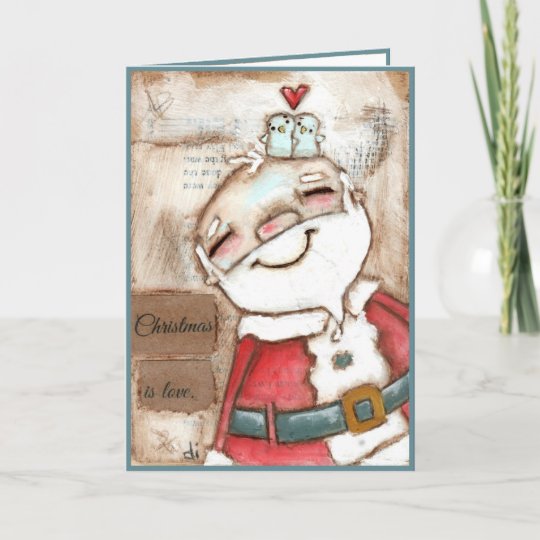 Christmas is Love - Christmas Card | Zazzle.com