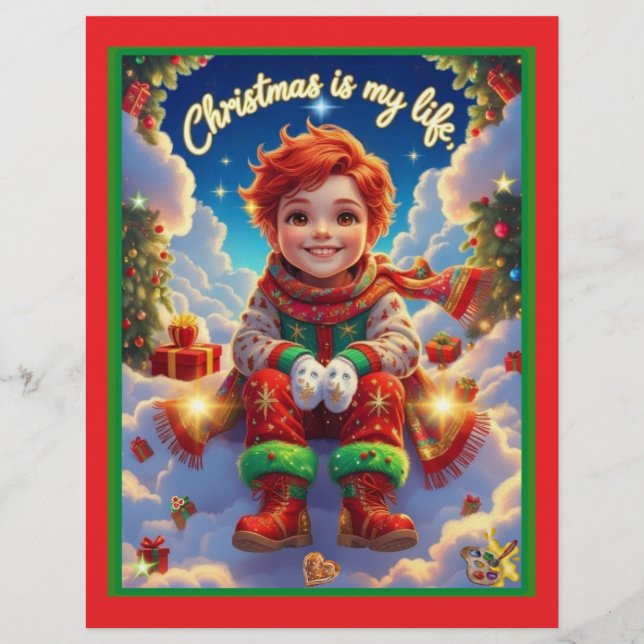 Christmas is my life letterhead (Front)