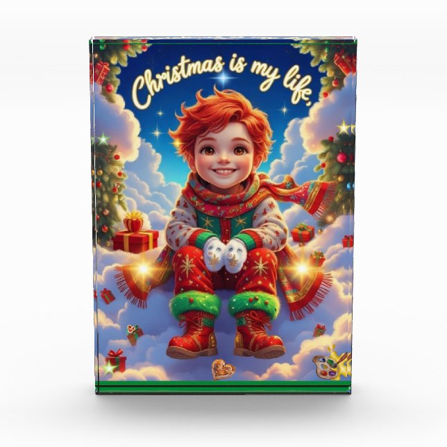Christmas is my life photo block (Front)