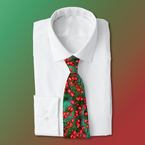 Christmas Is the Berries Neck Tie