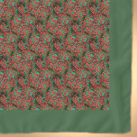 Christmas Is the Berries! Scarf<br><div class="desc">Christmas really is the berries with this bright colorful scarf!  So pretty!  Available with either red or green border,  or without border.</div>