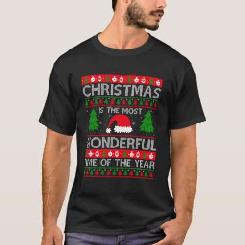 Christmas is the most wonderful time of the year T_Shirt