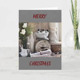 CHRISTMAS IS TIME TO THINK OF "YOU" CARD