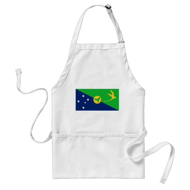 Christmas Island Flag Adult Apron (Front)