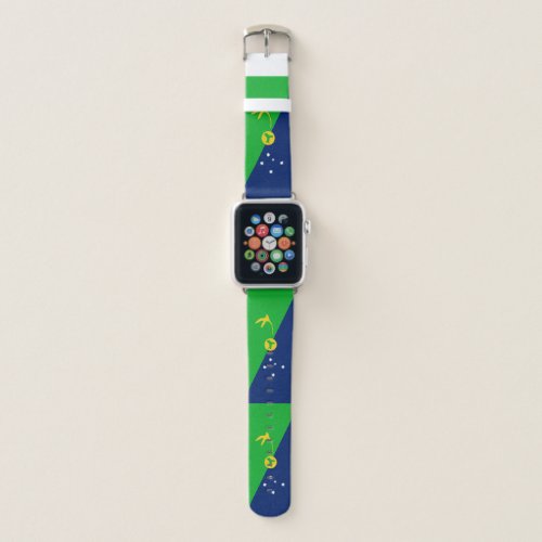 Christmas Island Flag Apple Watch Band