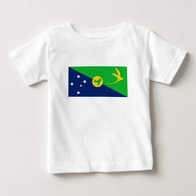 Christmas Island Flag Baby T-Shirt (Front)