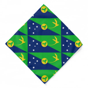 Christmas Island Flag Bandana