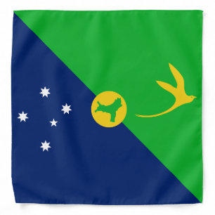 Christmas Island Flag Bandana