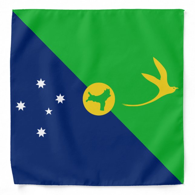 Christmas Island Flag Bandana (Front)