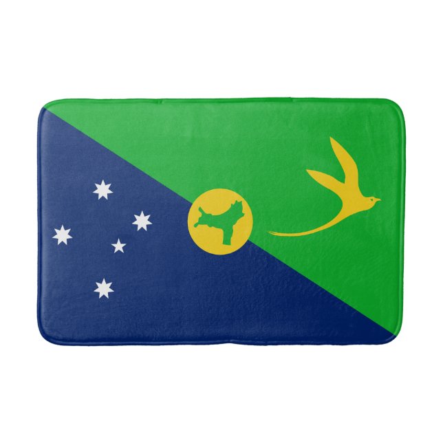 Christmas Island Flag Bath Mat (Front)