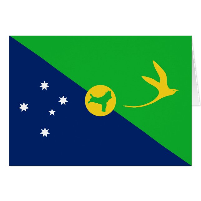 Christmas Island Flag Cards (Front Horizontal)