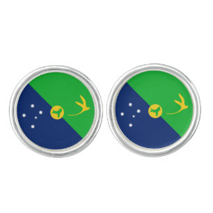 Christmas Island Flag Cufflinks