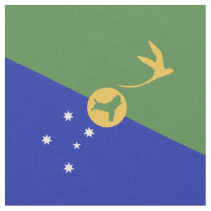 Christmas Island flag Fabric