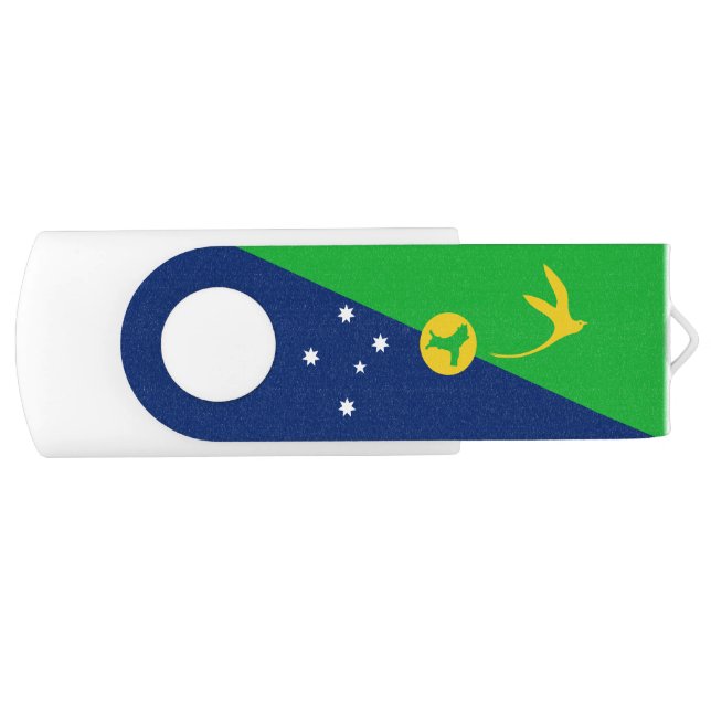 Christmas Island Flag Flash Drive (Front)