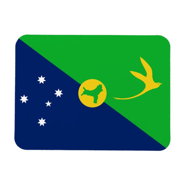 Christmas Island Flag Magnet (Horizontal)