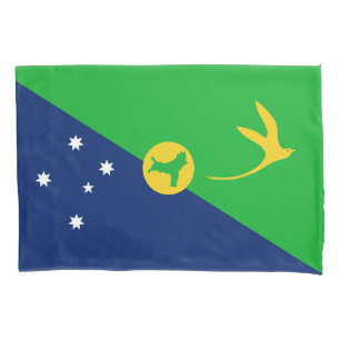 Christmas Island Flag Pillow Case